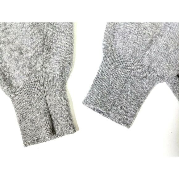 J. McLaughlin Mens Cashmere Sweater XL Gray V-Neck Soft - Picture 7 of 9